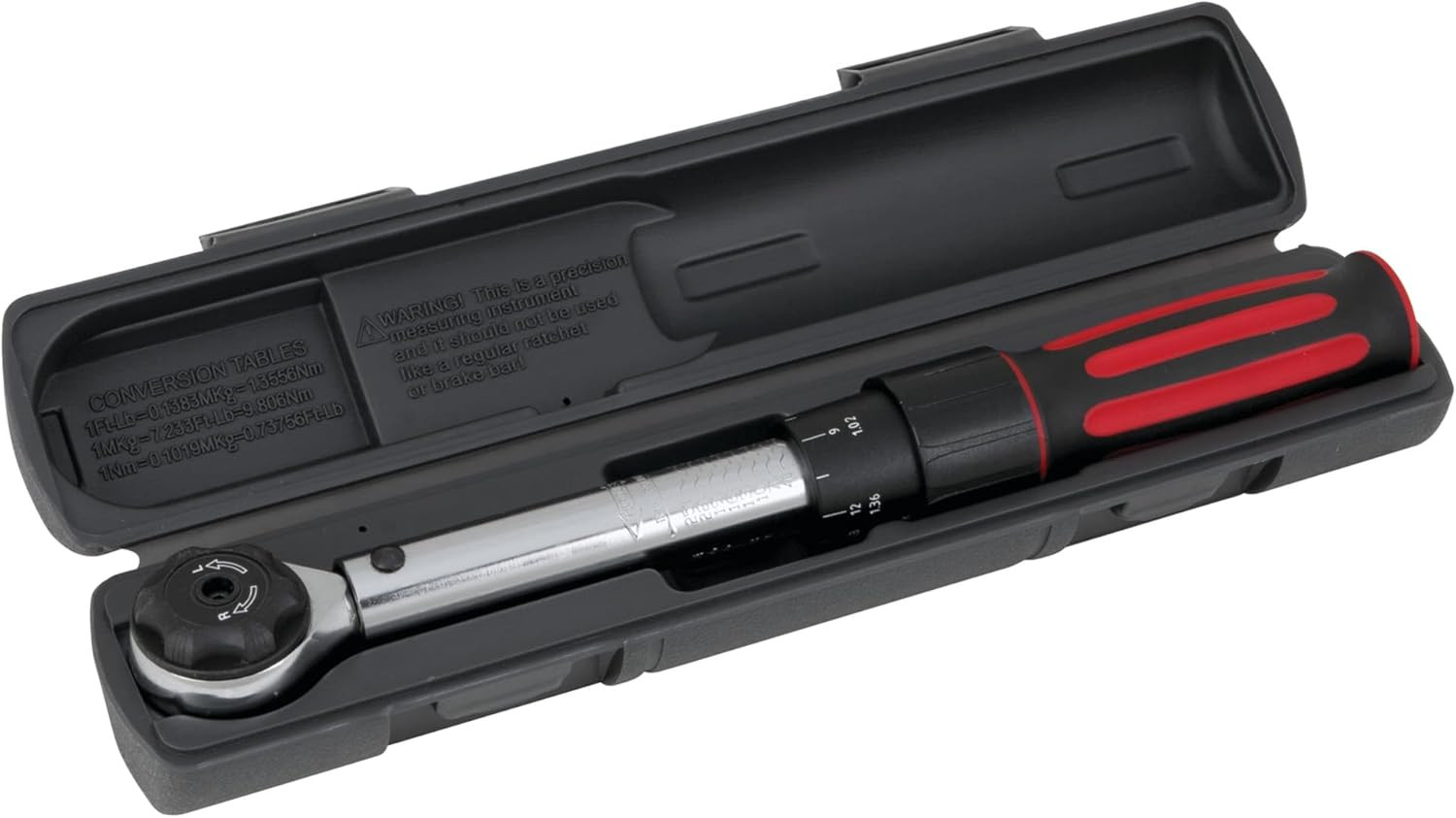 Performance Tool M195 Chiave Dinamometrica a Raggio 1/4" 0-80 In/Lb