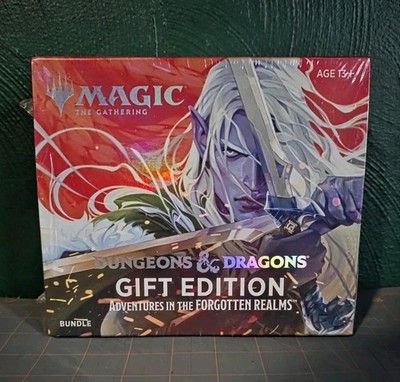Magic MTG Adventures in The Forgotten Realms Bundle Gift Edition NEW TCG CCG