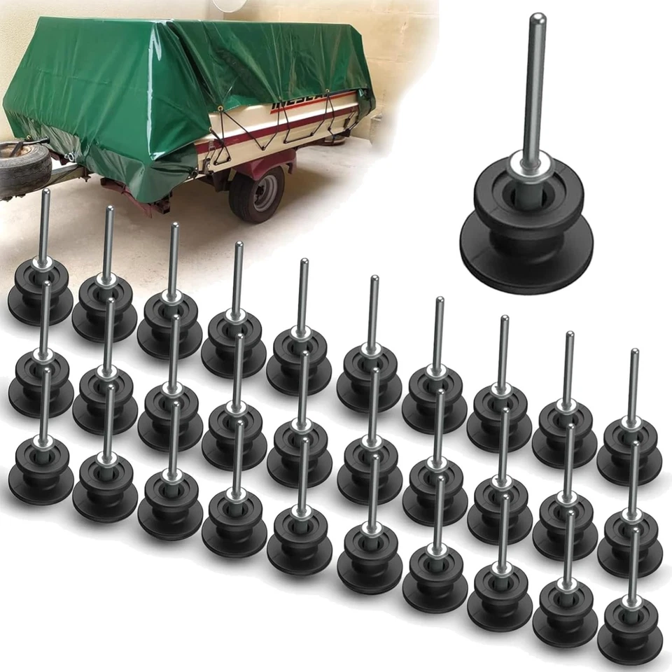 Planenhaken, Planenknöpfe, Blindnieten, Anhänger-Plane, Kofferraum, Universell