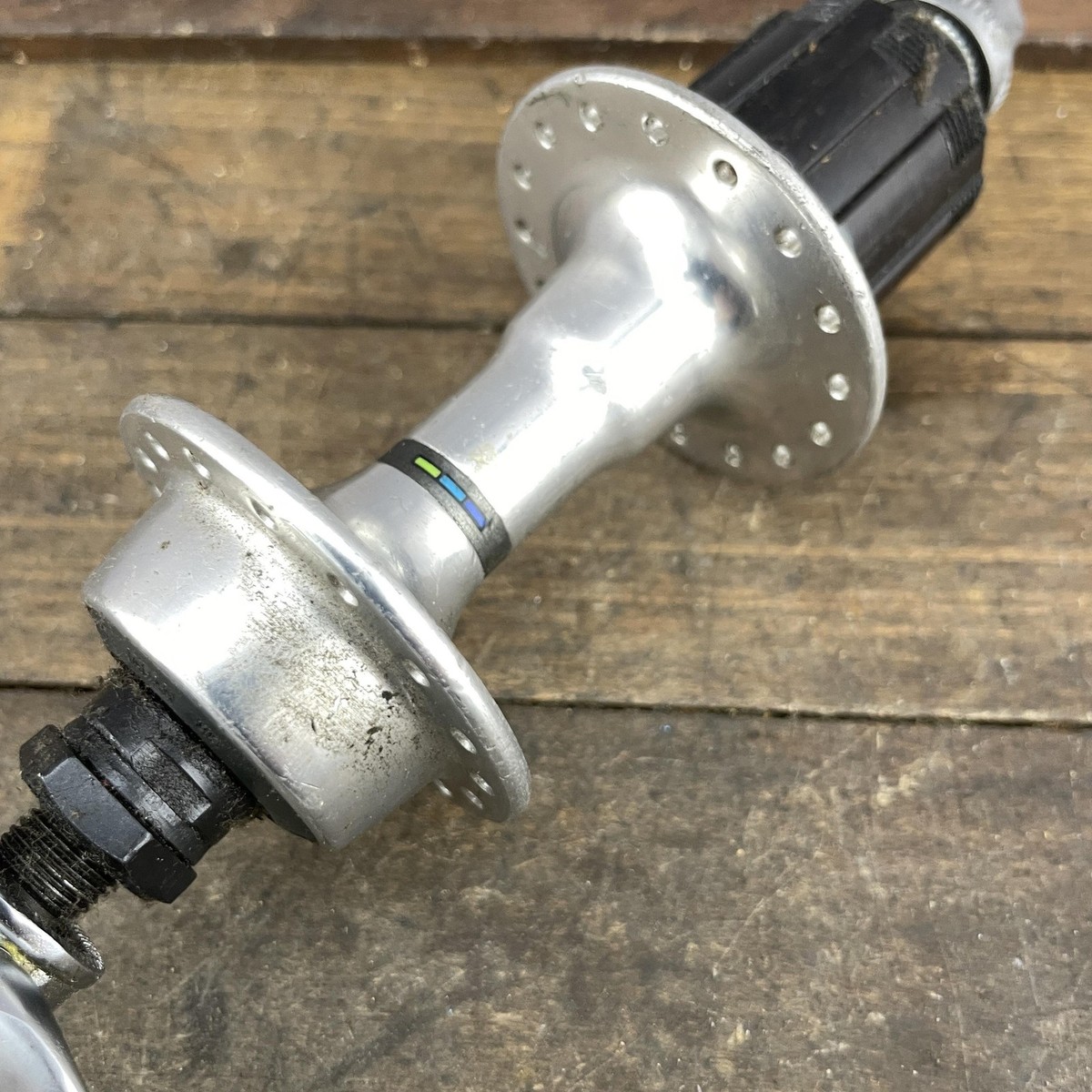 Vintage Shimano UNIGLIDE 600 Ultegra FH-6400 Rear Hub 7-Speed 7