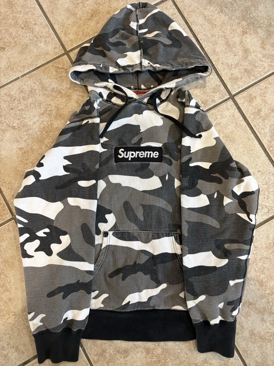 Supreme Camouflage Regular Size Hoodies & Sweatshirts for Men for