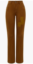 House of CB Apollo Faux Suede Brown Pants NWT $220 XL