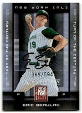 2008 Donruss Elite Extra Edition #35 Eric Beaulac Turn of the Century #/594 Auto