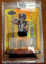 2025 Honors Will Howard RC Rookie Auto GOLD 2/10 Steelers