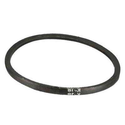 K-18 V Belt Machine Transmission Rubber Black Replacement Drive Belts