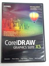 CorelDRAW Graphics Suite X5 PC DVD-ROM 2010 per Windows 7/XP Education Edition
