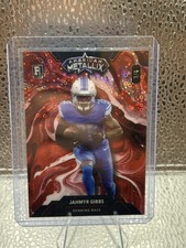 2023 Wild Card Jahmyr Gibbs Red Disco Rookie SSP 1/4 🔥RARE - Bookend 🔥RC Lions