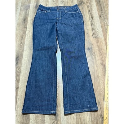 Faded Glory Curvy Bootcut Jeans Womens 10P Blue Denim Petite Stretch Excellent