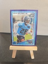 2025 Panini Donruss Optic - Rated Rookie Kalel Mullings #262 Purple Shock Prizm