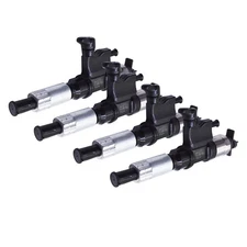 LABLT 4PCS Diesel Fuel Injector For Isuzu NPR NPR-HD 4HK1 5.2L 4.8L 2001-2007