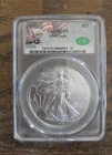 2015 Silver Eagle CAC MS70 - Signed By Ron Drzewucki CAC President