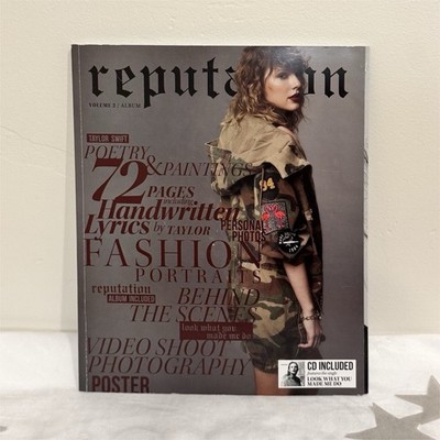 Taylor Swift | Reputation Volume 2 Magazine   CD + Poster Included