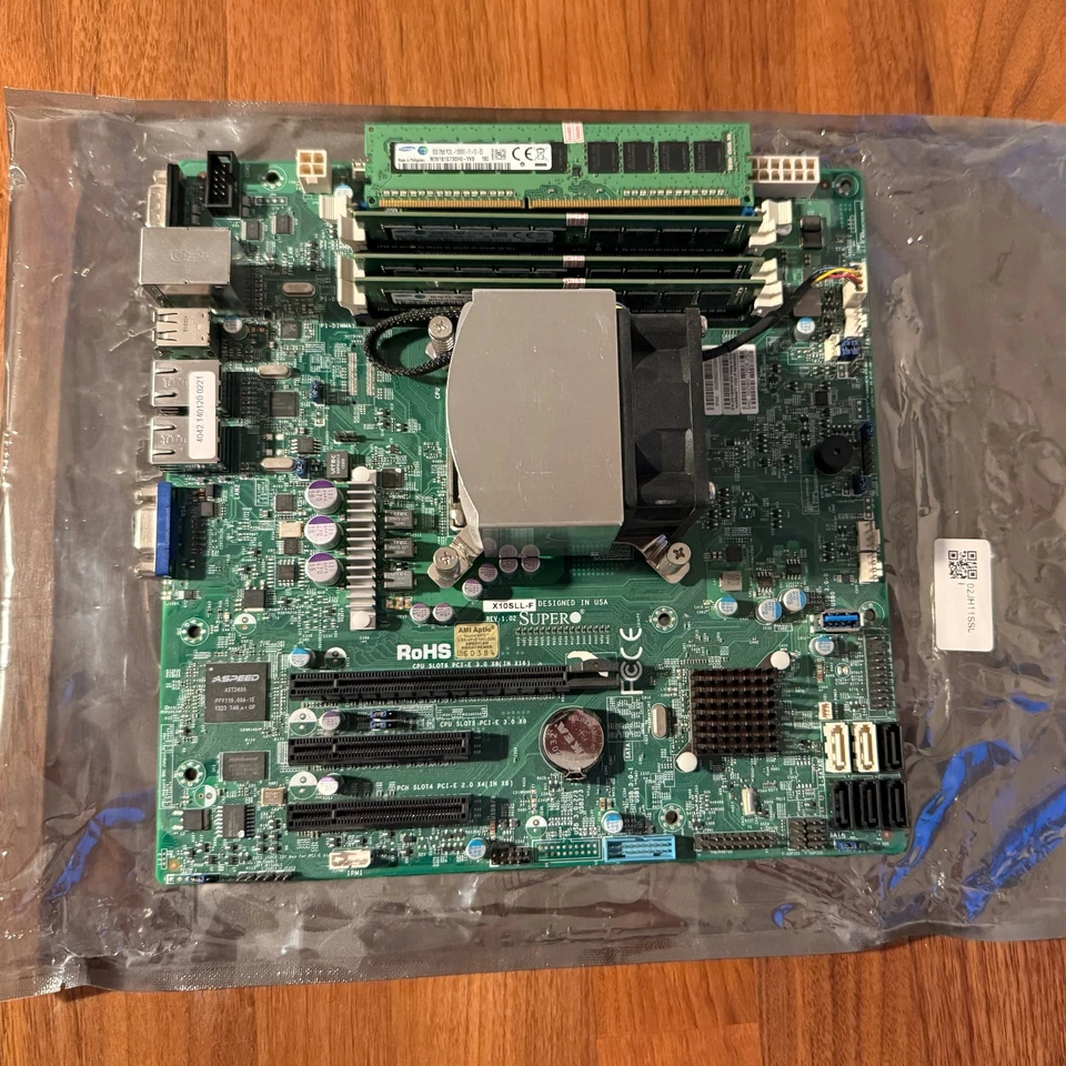 Server Bundle Xeon E3-1230v3 + 32GB ECC RAM + Supermicro X10SLL-F - Bild 2 von 2