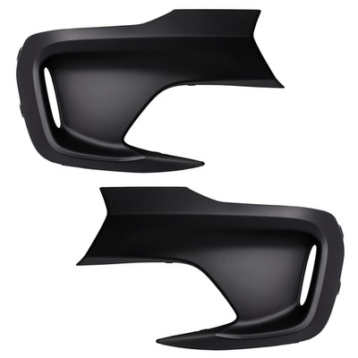 1 Pair Front Bumper Fog Light Cover Grille Trim Set Fit For Honda HR-V 2023-2025