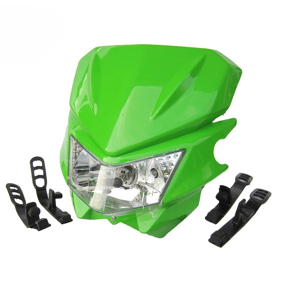 LED Headlight Headlamp For Kawasaki KLX 125 250S 250 140 250 300 450 2008-2019 Foto 4 de 4