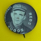 1910-12 SWEET CAPORAL PIN GEORGE SUGGS CINCINNATI REDS NICE CONDITION! VINTAGE — photo 1