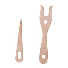 2x Knitting Fork and Eye Needle Kit Knitting Fork Braiding Tool DIY Necklace