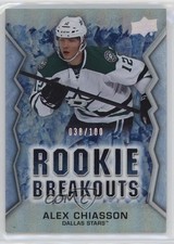 2013-14 Upper Deck Rookie Breakouts 38/100 Alex Chiasson #RB14 k2f