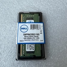 Dell AB640683 SNPRKCR5C/16G PRKCR 16GB 1Rx8 DDR4 SODIMM 3200 MT ECC Memory Ram