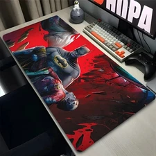 Batman Keyboard Desk Mat Large Mouse Mat Locked Edge 60cm x 30cm
