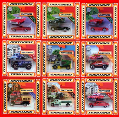 MATCHBOX 2018 und 2019   33 verschiedene Modelle zum aussuchen NEU&OVP  Mix 3