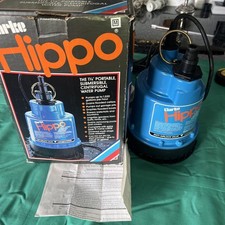 CLARKE HIPPO TRAGBARE TAUCHPUMPE WASSERPUMPE 