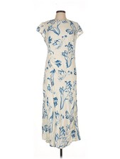 Reformation Women Ivory Casual Dress 10