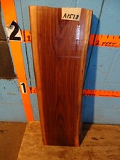 A1518 2 1/16" THICK black walnut Live Edge Slab table shelf KILN DRIED