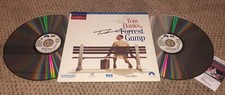 TOM HANKS SIGNED FORREST GUMP LASERDISC AUTOGRAPH JSA COA FOREST