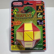 Serpent Snake Puzzle. Duncan Original World's 1 Yellow and Red Design.