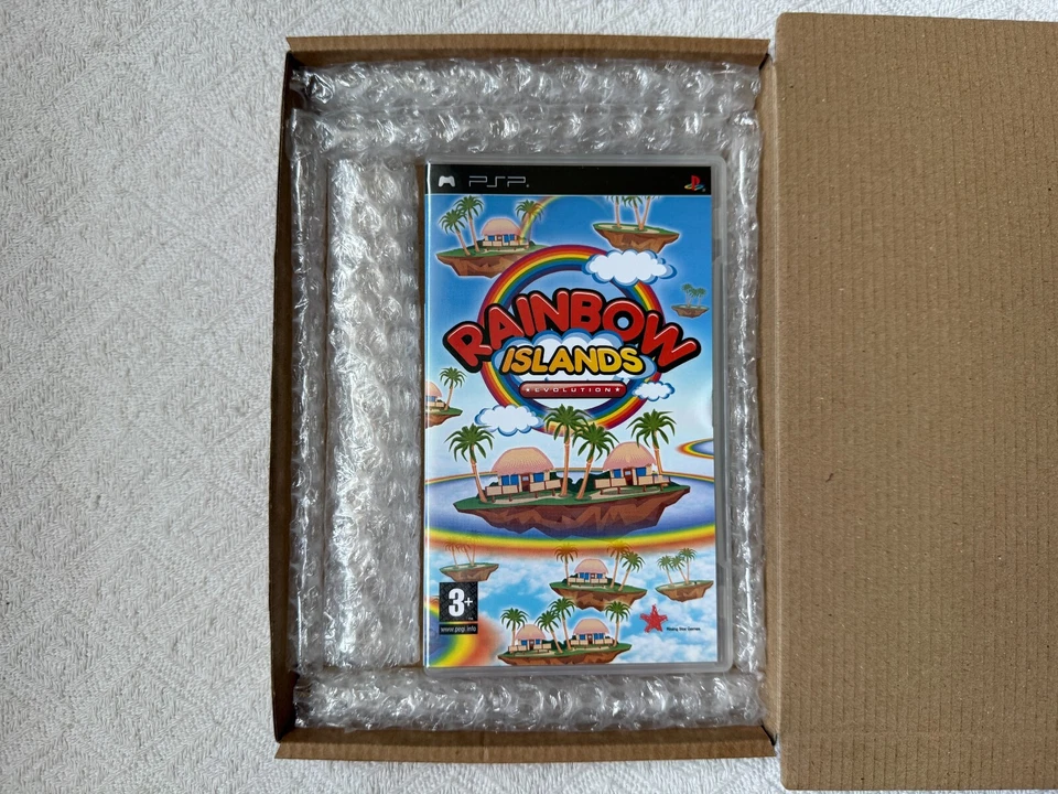 Rainbow Islands Revolution Sony PSP - UK PAL VGC CIB - High Quality Packing - Image 2 of 4