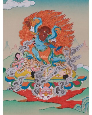 Dorje Drolo Thangka | Wrathful Manifestation of Guru Rinpoche
