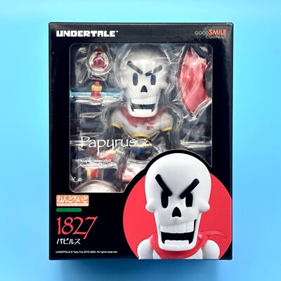 Undertale Nendoroid Papyrus Action Figure Statue Good Smile Company #1827  SEALED