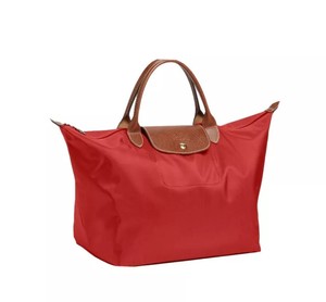 longchamp tote red