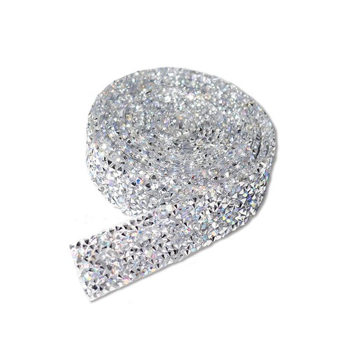 1 Rollen Selbstklebende Kristall Strass Band Set, Strasssteinband zum Aufkleben - Bild 42 von 130