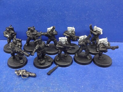 RAR Forgeworld 10 Catachan Hardened Veterans with Shotguns des Astra Militarum 1