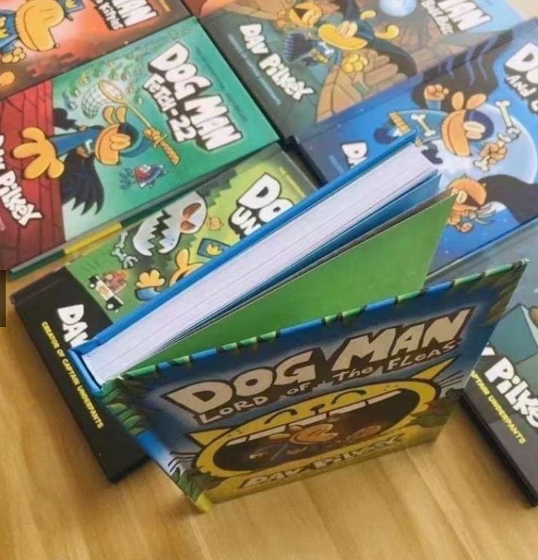 Dog Man Series 14 books Hardcover Set dogman Children's