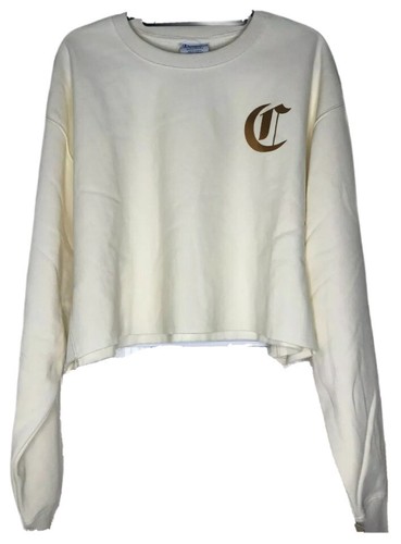 Champion Old English Cropped Sweatshirt 