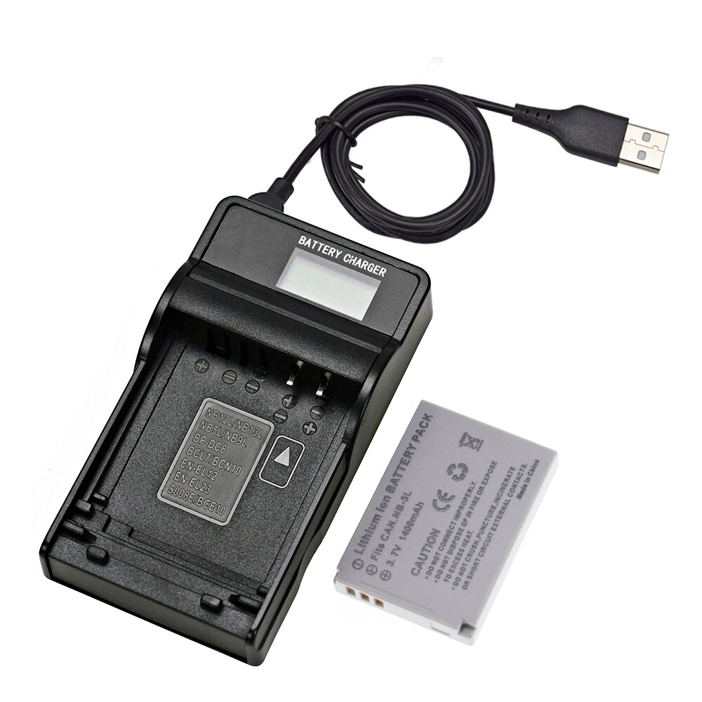 DuraPro 2x NB-5L Akku + USB Dual Ladegerät Für Ca Produktbild-Vorschau 6