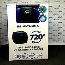 BlackFin 720 VR Action Camera & Headset, Full Panoramic VR Camera - Brand New !!