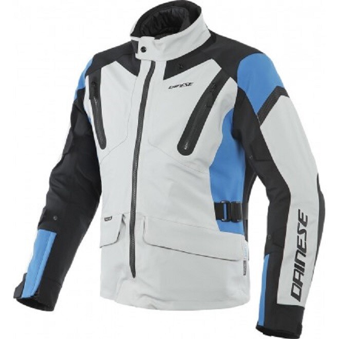 Giacca moto Dainese Tonale D-Dry grigio blu 4 stagioni impermeabili sfoderabile