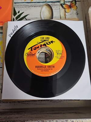 #ad 45 Verdelle Smith Tar amp; Cement A Piece Of The Sky VG $9.75