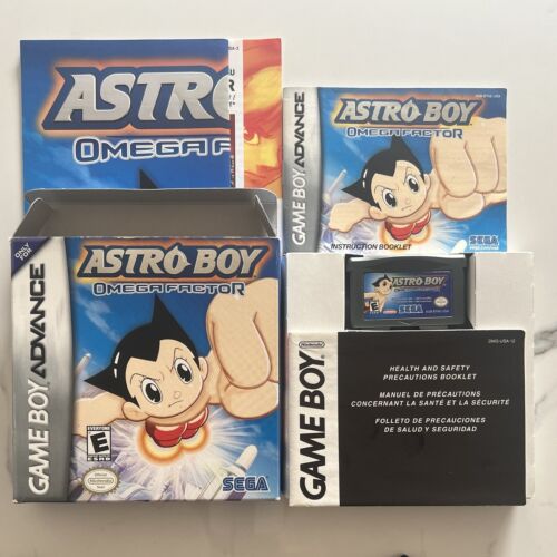 Astro Boy Omega Factor GBA [NTSC] CIB - Picture 1 of 8