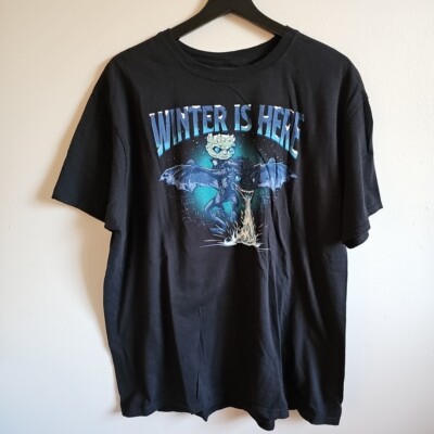 FUNKO POP! TEES GAME OF THRONES WINTER IS HERE NIGHT KING XL BLACK SHORT SLEEVE