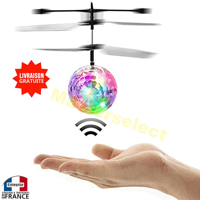 JM Boule volante hélicoptère drone infrarouge montée descente automatique