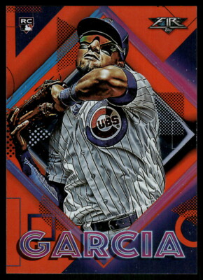2020 Topps Fire #140 Robel Garcia Orange SN299