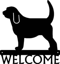 Otterhound Dog Welcome Sign - Made in America - Outdoor Decor