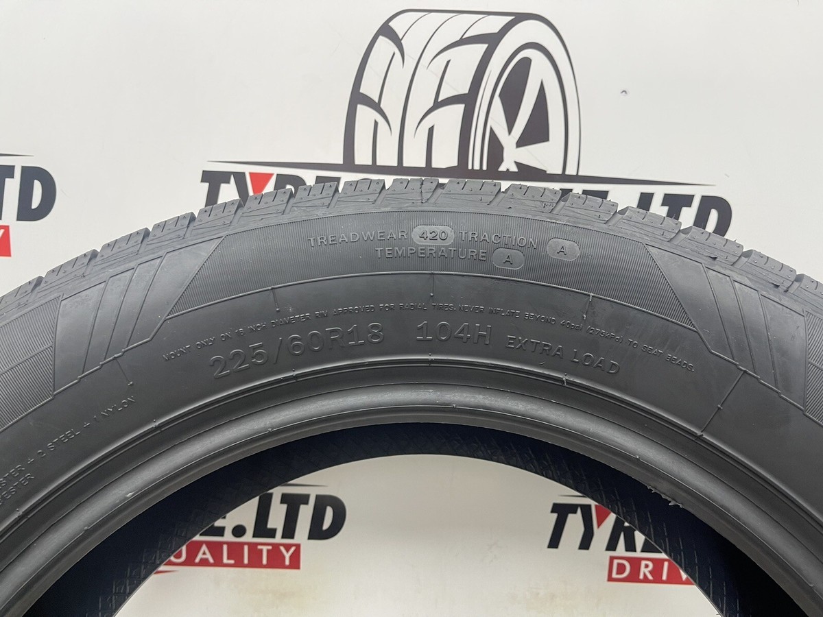 2 X 225 60 18 POWERTRAC 104H XL 225/60R18 BRAND NEW M+S