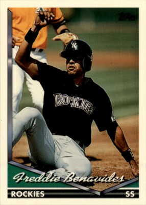 1994 Topps MLB Freddie Benavides #553