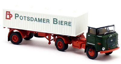 Brekina 71202 IFA W 50 PP-SZ (dunkelorange/schwarz - Foto 4